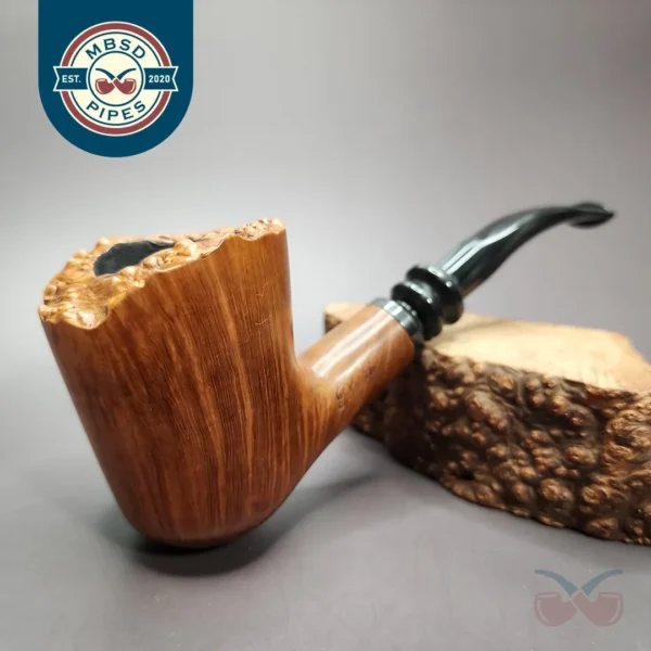 Paul Perri Smooth Freehand Estate Briar Pipe, American Estates