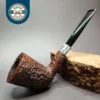 Ashton 1989 Old Church XXX Sandblasted Dublin Estate Briar Pipe, English Estates