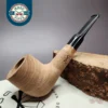 Morgan Bones Sandblasted Billiard Briar Pipe, New