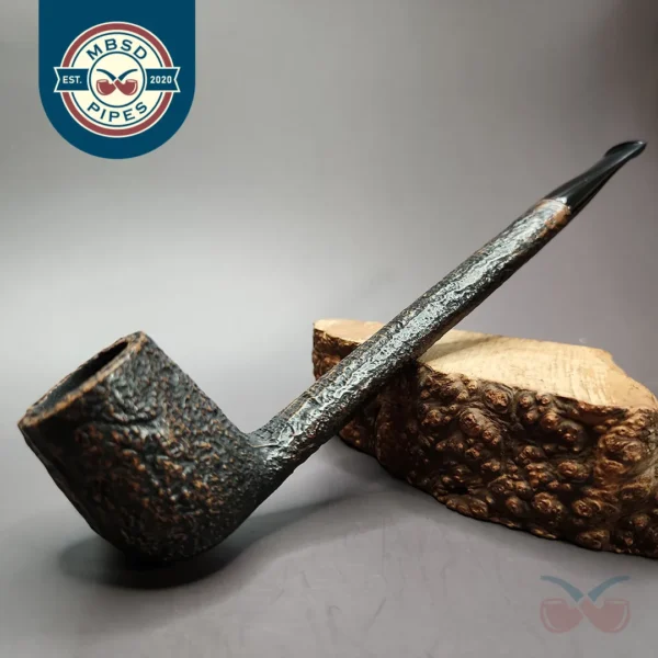 Canadian by Sasieni XL Sandblasted Canadian Estate Briar Pipe, English Estates