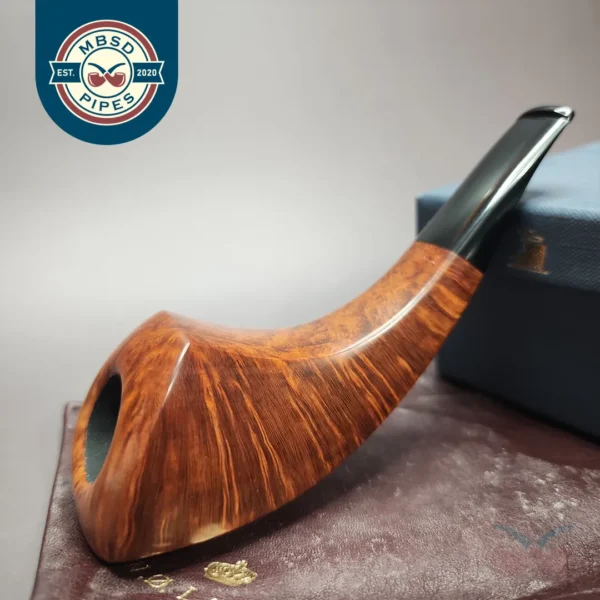 WO Larsen Birds Eyes Pearl Grade Olifant Estate Briar Pipe, Unsmoked