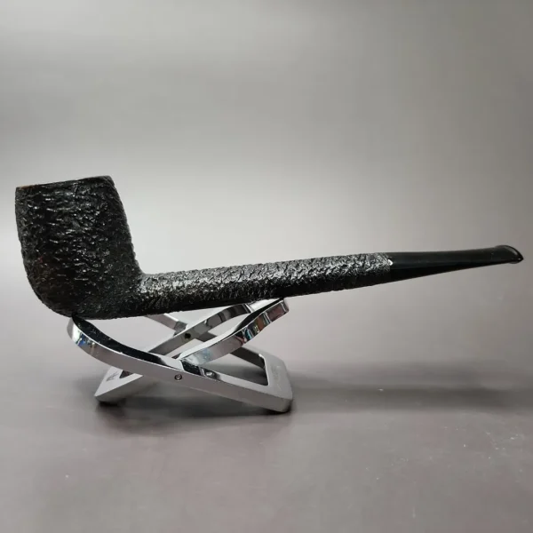 The Owl Shop (Sasieni) Rusticated Canadian Estate Briar Pipe, English Estates - Image 3