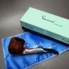 Sasieni 4 Dot Walnut 5 Smooth Diamond Shank Pot Estate Briar Pipe, Unsmoked - Image 3