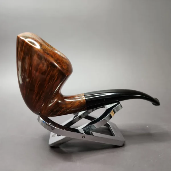 WO Larsen Straight Grain F Smooth Dublin Estate Briar Pipe, Unsmoked - Image 3
