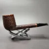 Mastro de Paja OB Rusticated Canadian Estate Briar Pipe, Italian Estates - Image 3