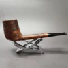 WO Larsen Super Tan Sandblasted Canadian Estate Briar Pipe, Danish Estates - Image 3