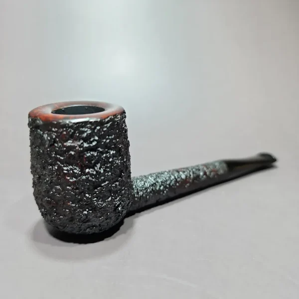 J Mouton Rusticated Liverpool Handmade Briar Pipe, New - Image 3