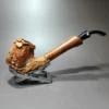 Ascorti New Dear Churchwarden Estate Briar Pipe, Italian Estates - Image 3