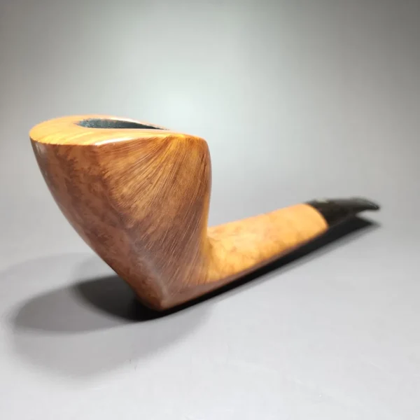 Viprati 4 Clover Magnum Smooth Sitter Estate Briar Pipe, Italian Estates - Image 3