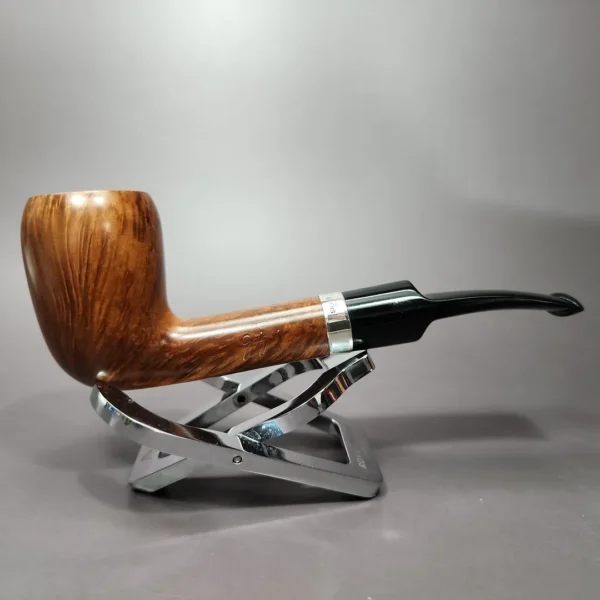 Gigi Fiamma Smooth Pear Estate Briar Pipe Unsmoked, 9mm - Image 3