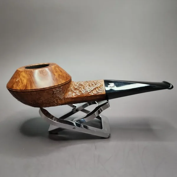 Fiamma di Re Maxima Large Squat Bulldog Estate Briar Pipe, Italian Estates - Image 3