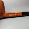 James Upshall A Grade Smooth Panel Shank Billiard Estate Briar Pipe, Unsmoked - Image 3