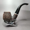 Il Ceppo Rusticated Cauldron Estate Briar Pipe, Italian Estates - Image 3