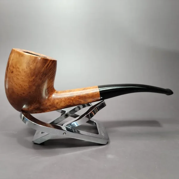 Pipe Dan Dan Shape Reformed Smooth Acorn Estate Briar Pipe, Danish Estates - Image 3