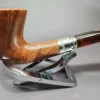 Viprati Smooth Dublin w/ Silver Mount Estate Briar Pipe, Italian Estates - Image 3