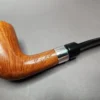 Claudio Cavicchi CCCC Smooth Plateau Dublin w/ Silver Estate Briar Pipe, Unsmoked - Image 3