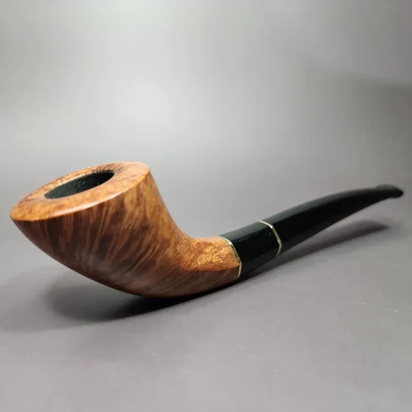 Stanwell Diamond 213 Smooth Facet Horn Estate Briar Pipe, Danish Estates - Image 3