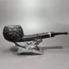 Cavicchi C Rusticated Tomato Estate Briar Pipe, Italian Estates - Image 3