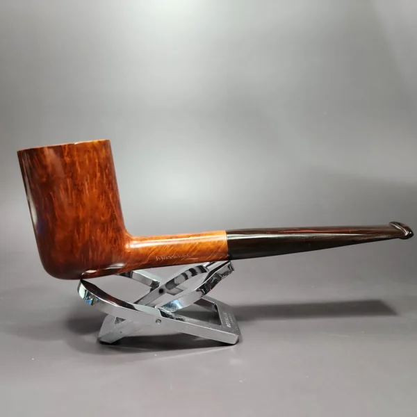 Dave Neeb Large Smooth Stack Dublin Handmade Briar Pipe, New - Image 3