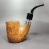Viprati Extra 4 Clover XL Smooth Oom Paul Estate Briar Pipe, Italian Estates - Image 3