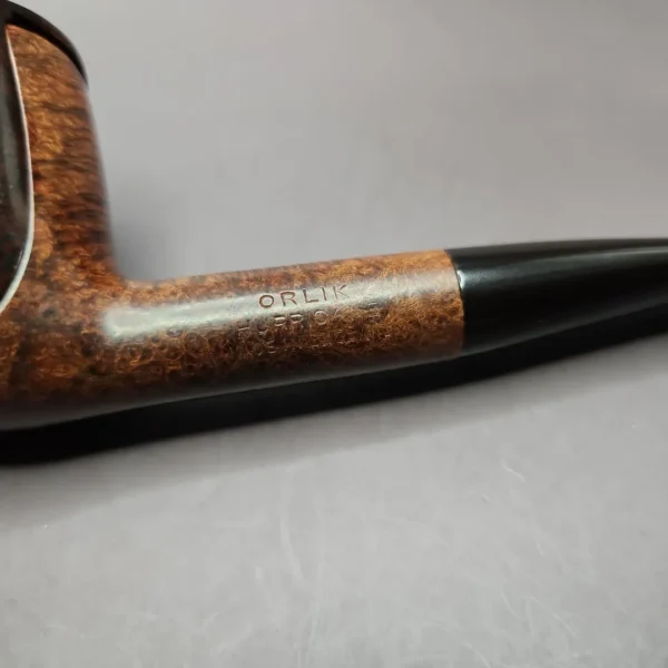 Orlik Hurricane Pipe H17 Smooth Estate Briar Pipe, Unsmoked - Image 3