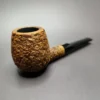 Jacono Knight Rusticated Apple Estate Briar Pipe, Italian Estates - Image 3