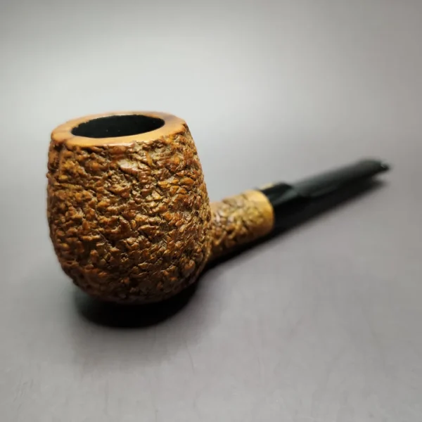 Jacono Knight Rusticated Apple Estate Briar Pipe, Italian Estates - Image 3