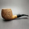 Viprati Naturale Extra Giant Rusticated Pot Estate Briar Pipe, Italian Estates - Image 3