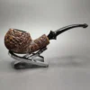 Sean Reum "Chipblast" Rusticated Apple Estate Briar Pipe, American Estates - Image 3