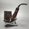 Viprati Sandblasted Oom Paul Estate Briar Pipe, Italian Estates - Image 3