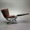 Ashton 1989 Old Church XXX Sandblasted Dublin Estate Briar Pipe, English Estates - Image 3