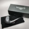 Rattrays Old Gowrie 1 Sandblasted Panel Estate Briar Pipe, Unsmoked, 9mm - Image 3