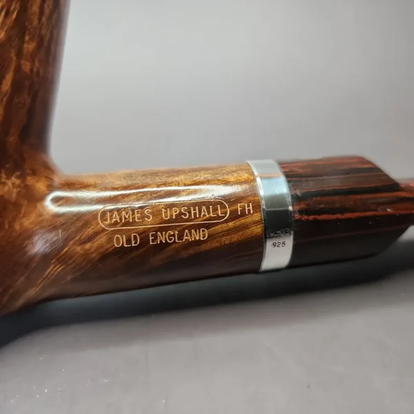 James Upshall Old England Magnum Dublin w/ Silver Estate Briar Pipe, Unsmoked - Image 3