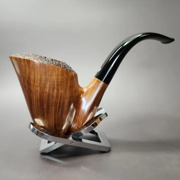 Bellissima (L'Anatra) Gigante Smooth Oom Paul Estate Briar Pipe, Italian Estates - Image 3