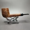 Mastro de Paja 1C + 1 Sun Sandblasted Lovat Estate Briar Pipe, Italian Estates - Image 3