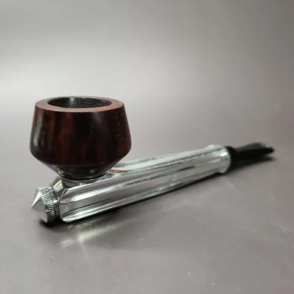 Kirsten M Metal & Briar Estate Pipe, American Estates - Image 4