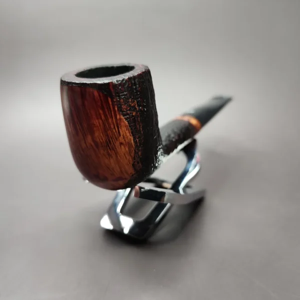 Stanwell Duet 50 Partially Sandblasted Billiard Estate Briar Pipe, Danish Estates - Image 4