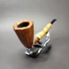 HS Studio Handmade Signature Smooth Bamboo Dublin Estate Briar Pipe, Unsmoked - Image 4