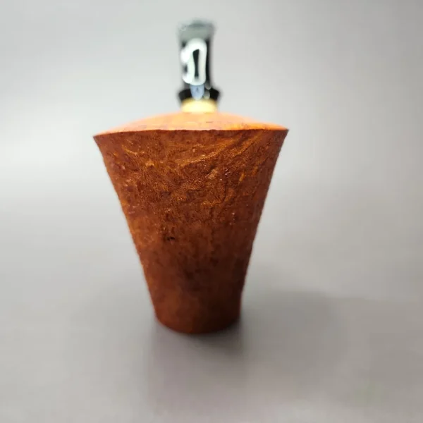 Xin Li Sandblasted Cherrywood Handmade Briar Pipe, New - Image 4
