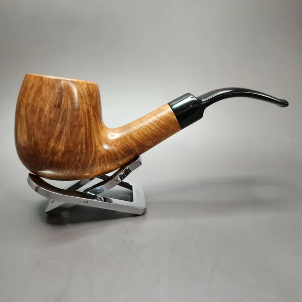 Willmer Straight Grain AAA Freehand Billiard Estate Briar Pipe, English Estates - Image 4