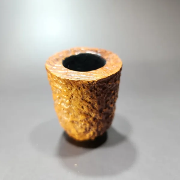 Ashton 1991 Old Church XXX Sandblasted Zulu Estate Briar Pipe, English Estates - Image 4