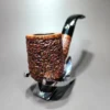 Viprati Rusticated Oom Paul Estate Briar Pipe, Italian Estates - Image 4