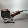 James Upshall Rusticated Countryman Estate Briar Pipe, Unsmoked - Image 4