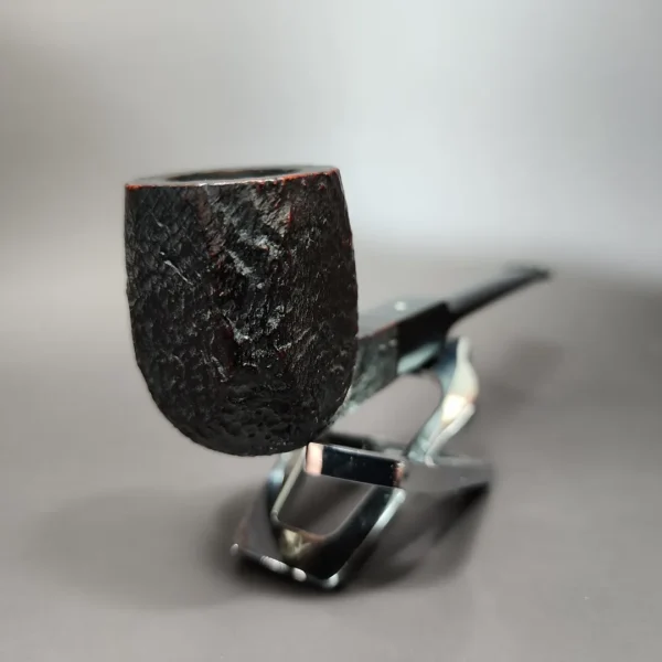 Dunhill 1969 Shell Briar 6EK Sandblasted Panel Estate Briar Pipe, English Estates - Image 4