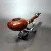 Ichi Kitahara 2012 Smooth Tomato w/ Bamboo Estate Briar Pipe, Unsmoked - Image 4