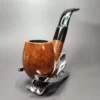 Ferndown Root One Star Smooth Bent Billiard Estate Briar Pipe, English Estates - Image 4