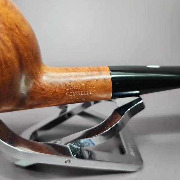 Castello "Castello" KK Smooth Apple Estate Briar Pipe, Italian Estates - Image 4