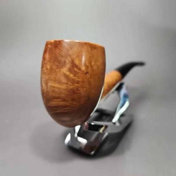 Pipe Dan Dan Shape Reformed Smooth Acorn Estate Briar Pipe, Danish Estates - Image 4