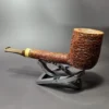BST (Todd Bannard) Rusticated Lovat Handmade Briar Pipe, New - Image 4