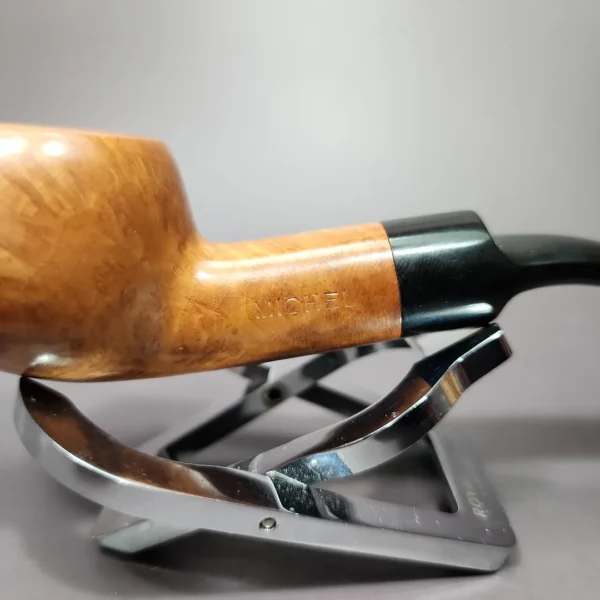 Michel Small Smooth Author Estate Briar Pipe, Unsmoked - Image 4